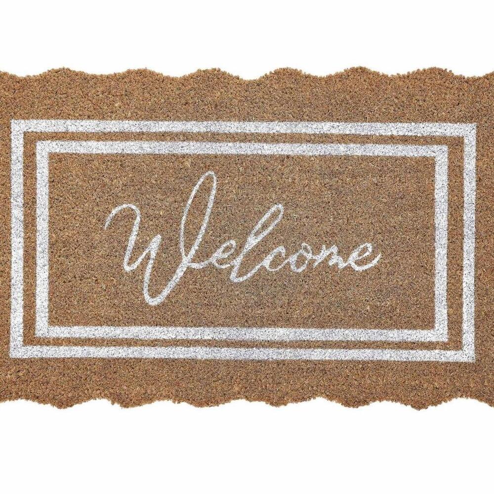 My Texas House Welcome Scalloped Edge Door Mat - Picture 2 of 6